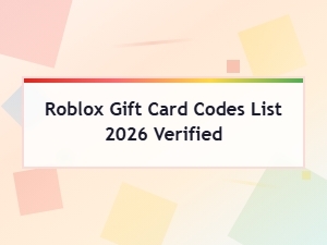 Roblox Gift Card Codes List 2026 Verified Working Free Robux