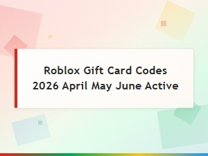 Roblox Gift Card Codes 2026 April May June – Active & Working List